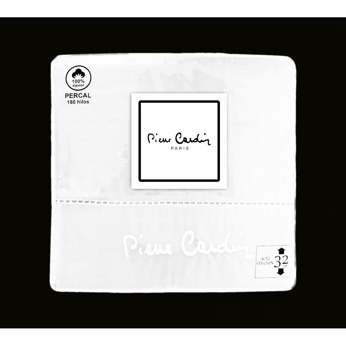 Bäddset Pierre Cardin ARCADIA Vit Säng 135 - 4