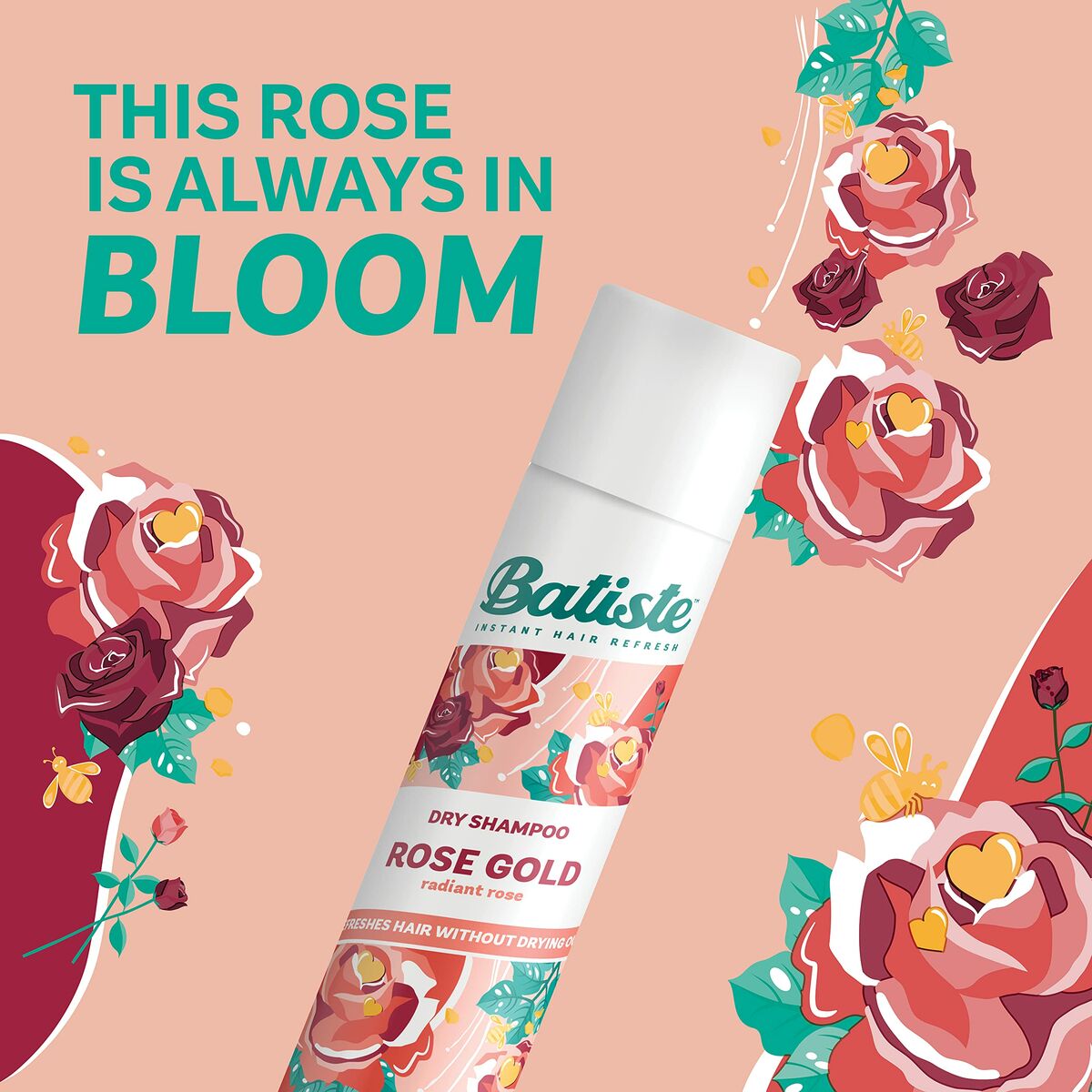 Torrschampo Batiste Rose Gold 350 ml - 2