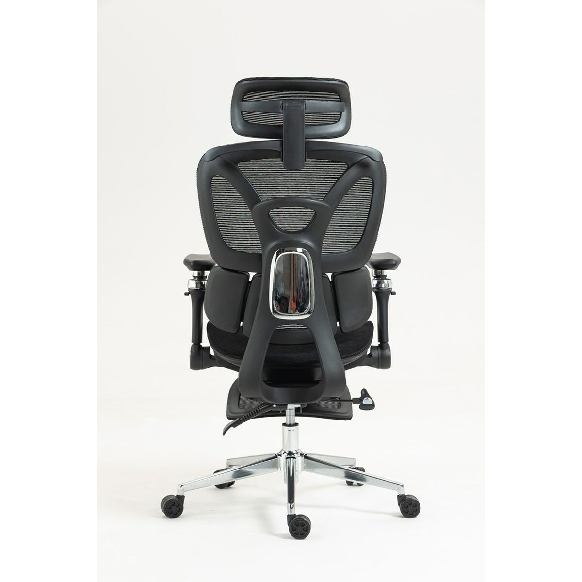 Kontorsstol Activejet YK848 BK Svart Silvrig 1 Delar - 3