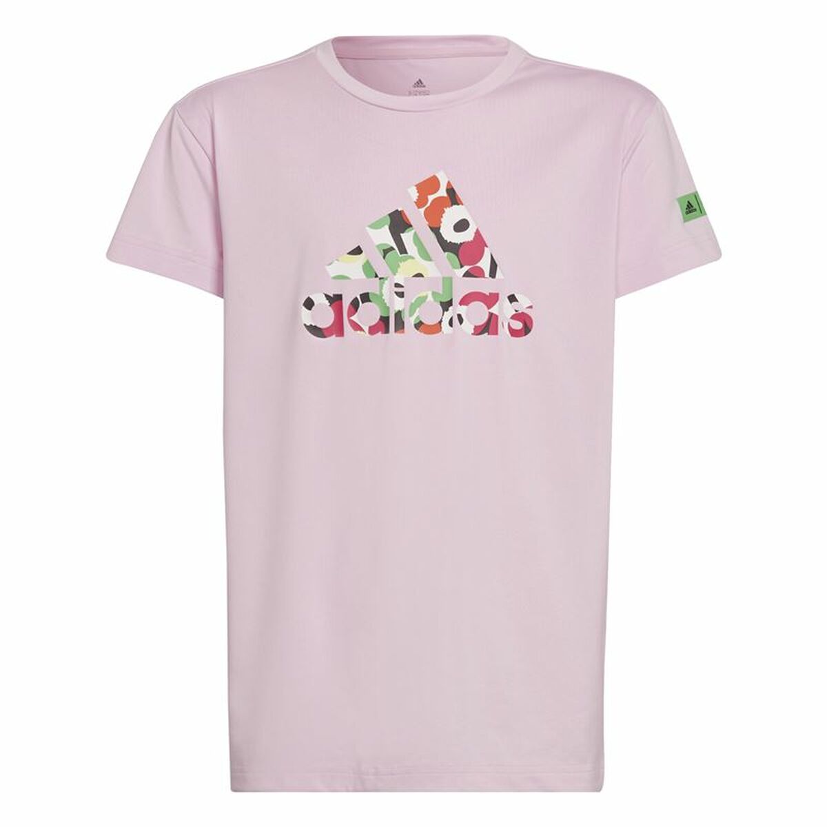 Barn T-shirt med kortärm Adidas x Marimekko Rosa