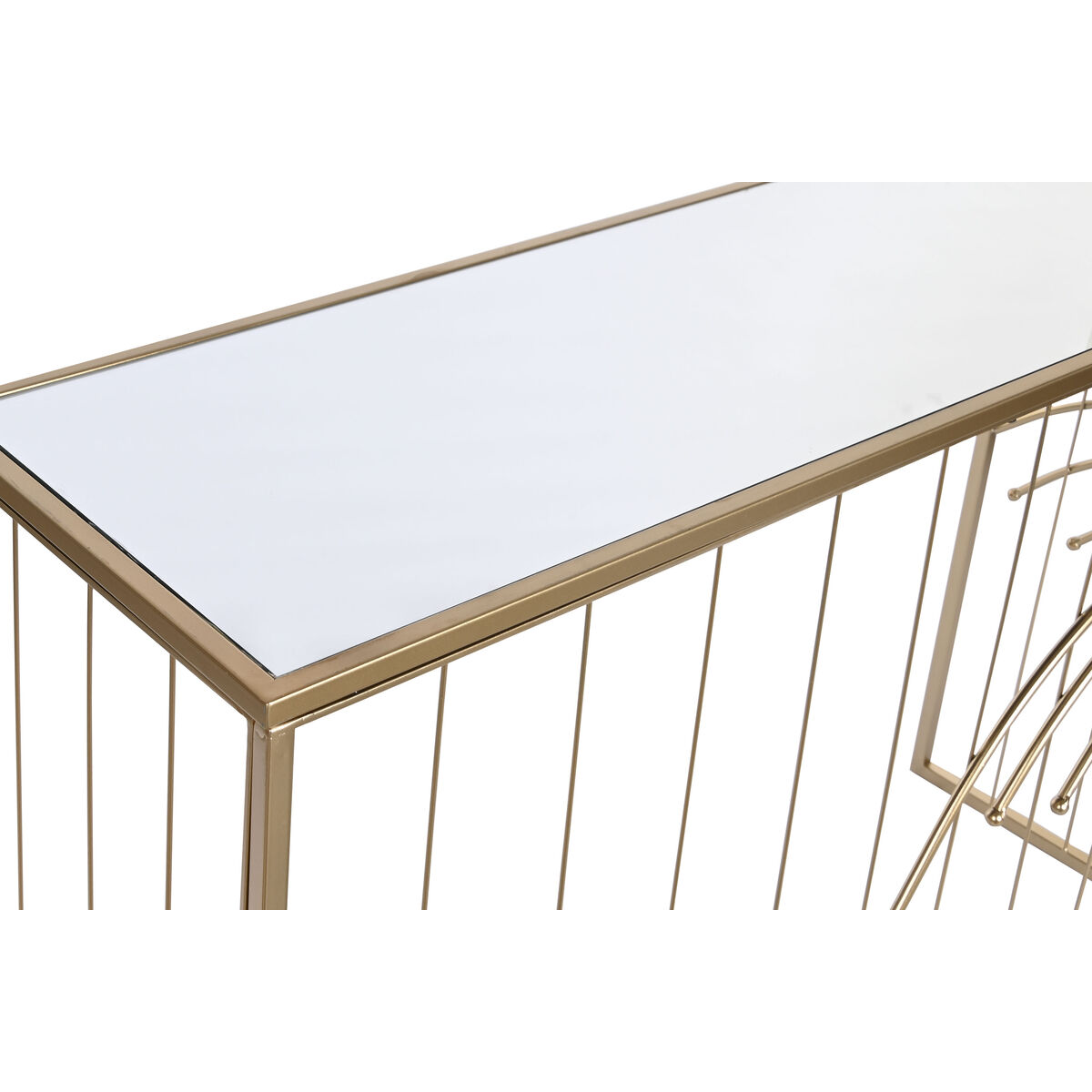 Console Home ESPRIT Gyllene Speglar 120 x 40 x 80 cm - 7