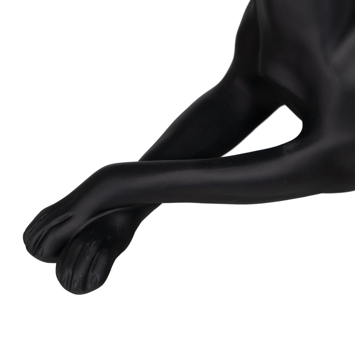 Prydnadsfigur Svart Hund 37,5 x 13,5 x 22 cm - 3