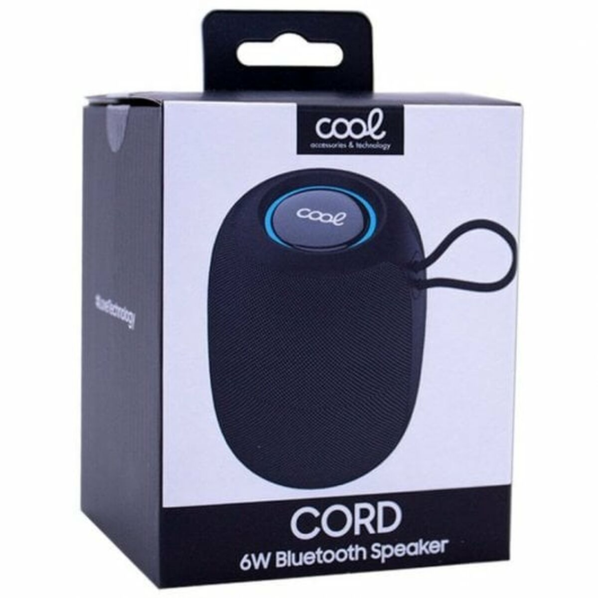 Bärbar Bluetooth Högtalare Cool Cord  Svart - 5