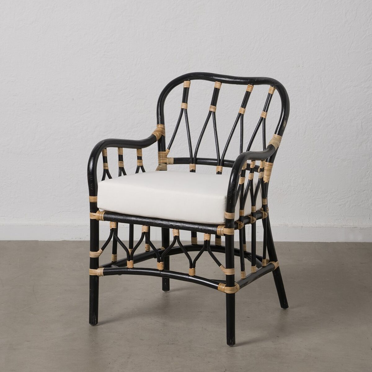Fåtölj Svart 58 x 62 x 85 cm - 2