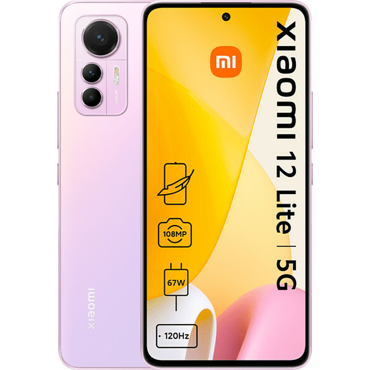 Smartphone Xiaomi Xiaomi 12 Lite 6,55" Octa Core 6 GB RAM 128 GB Rosa