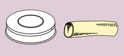 Form "cannellone" ø 25 mm för CBF0003