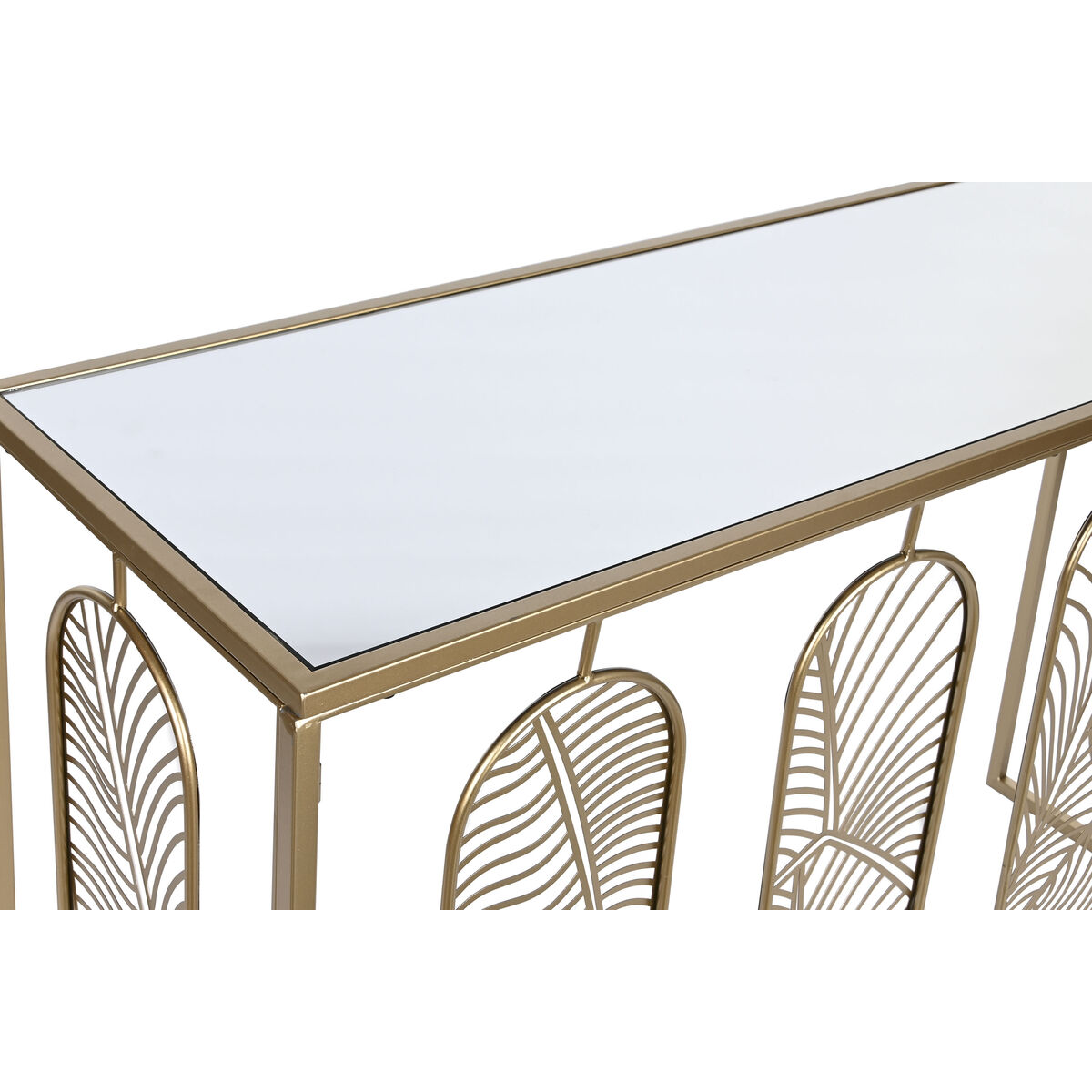 Console Home ESPRIT Gyllene Speglar 120 x 40 x 80 cm - 6
