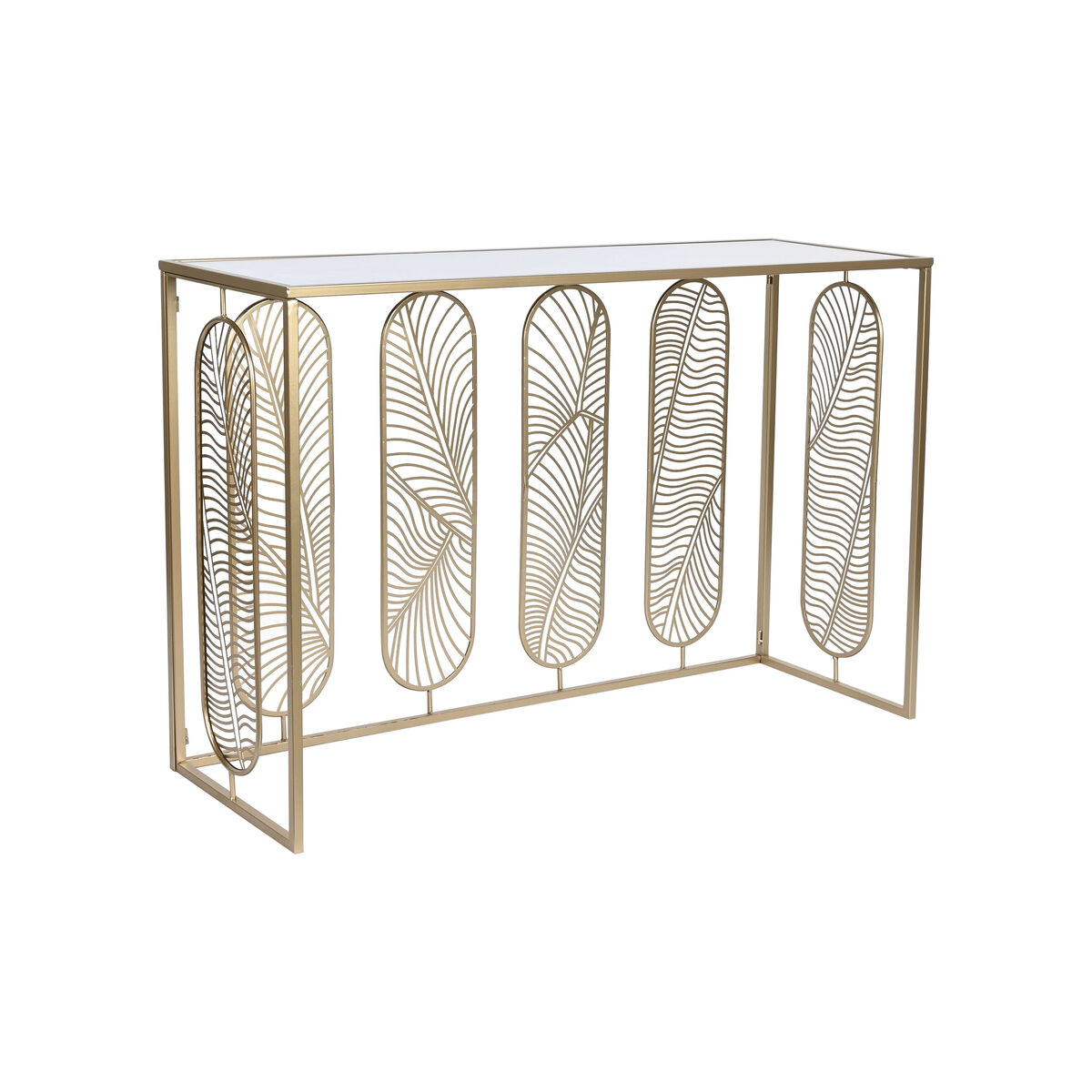 Console Home ESPRIT Gyllene Speglar 120 x 40 x 80 cm - 10