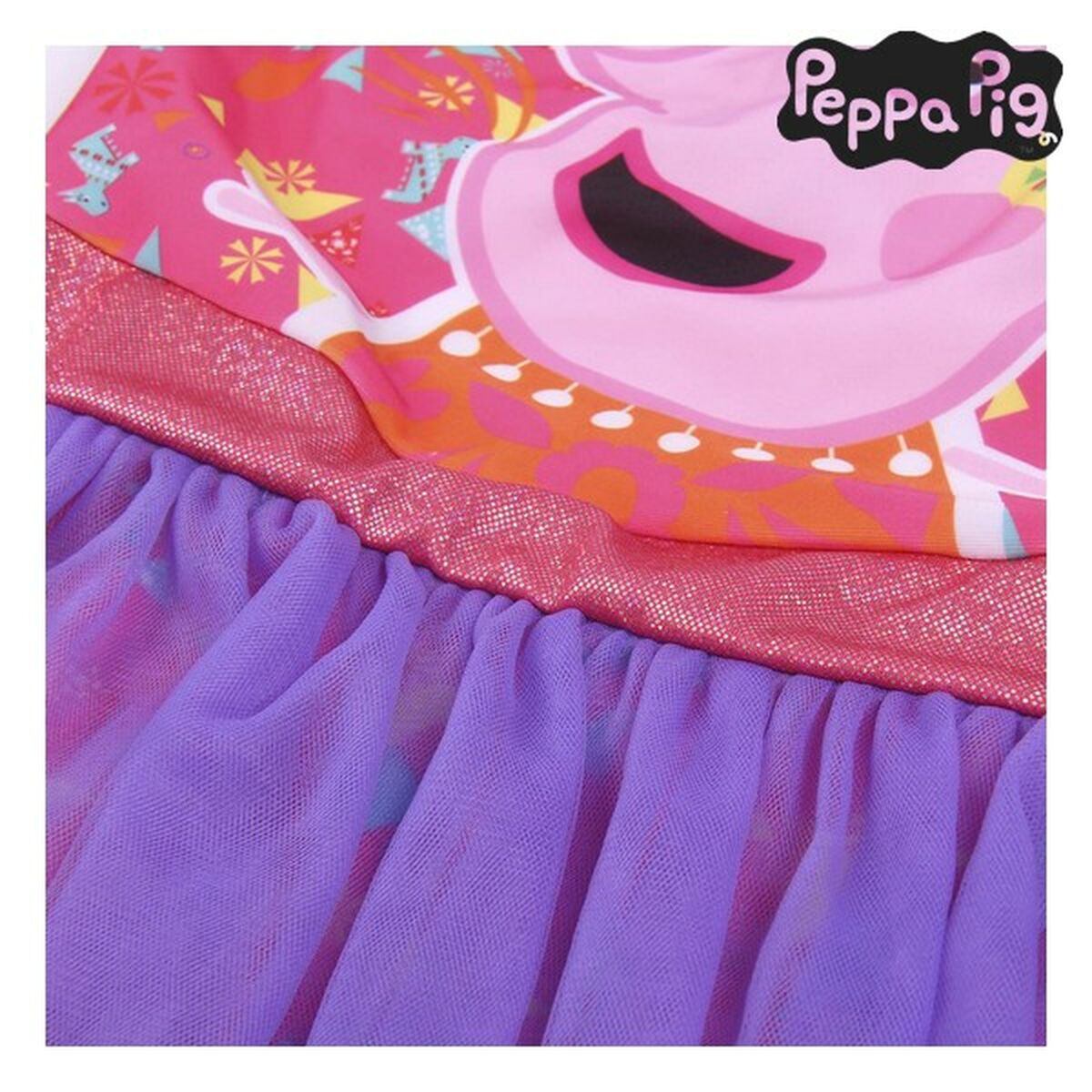 Baddräkt, Flickor Peppa Pig Rosa - 5
