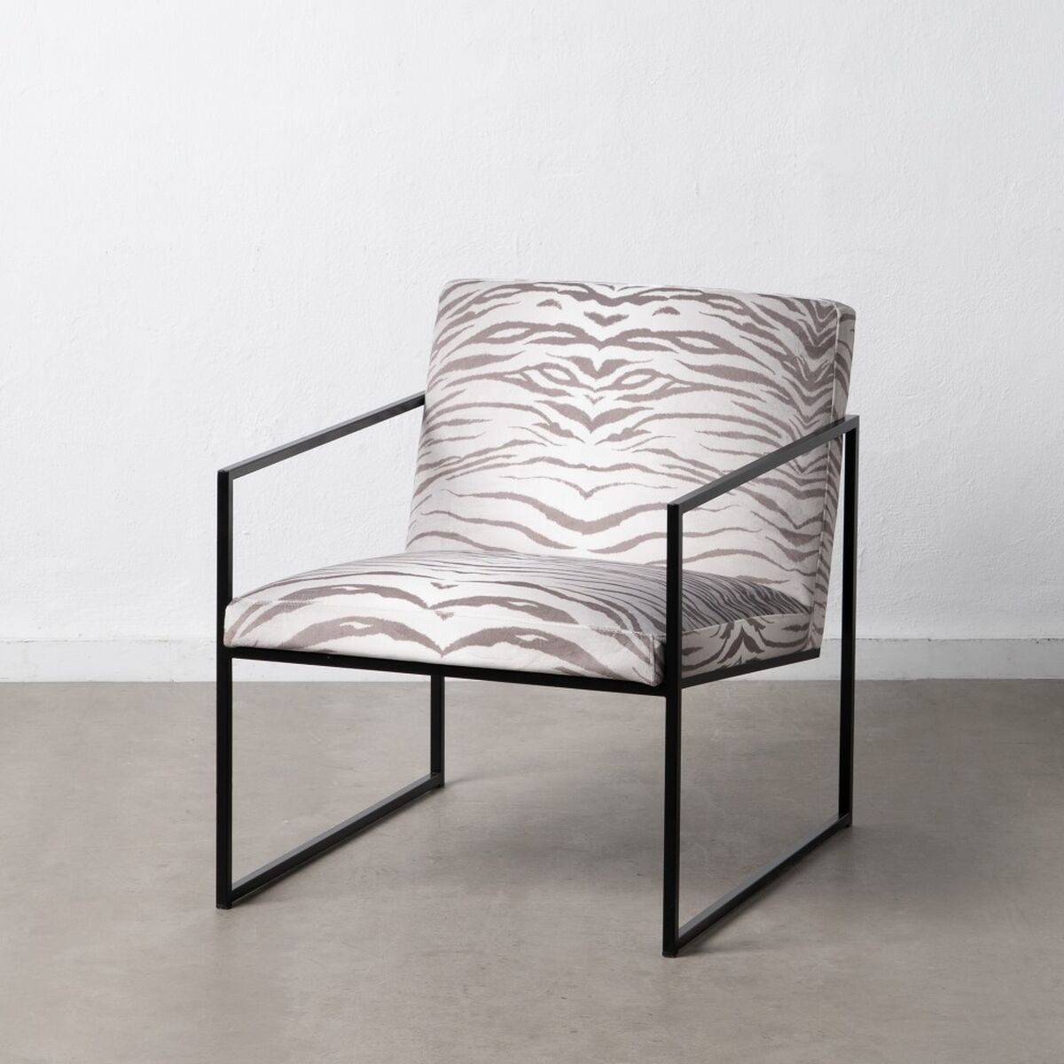 Fåtölj Svart Multicolour 65 x 85 x 73 cm - 2