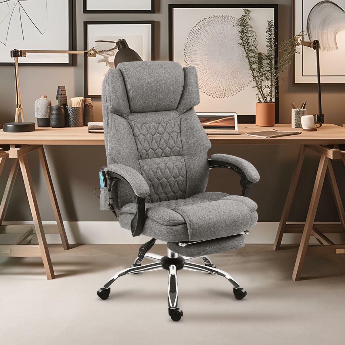 Kontorsstol Mark Adler MA-BOSS 6.0 GREY Grå - 2