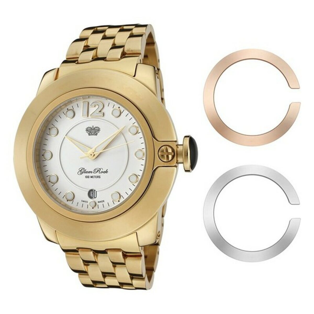 Damklocka Glam Rock GR32055 (Ø 44 mm) - 6