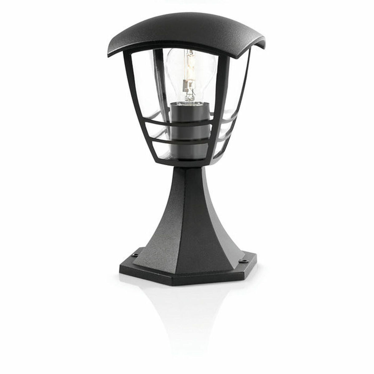 Vägglykta Philips 15382/30/16 Svart Aluminium E27 - 3