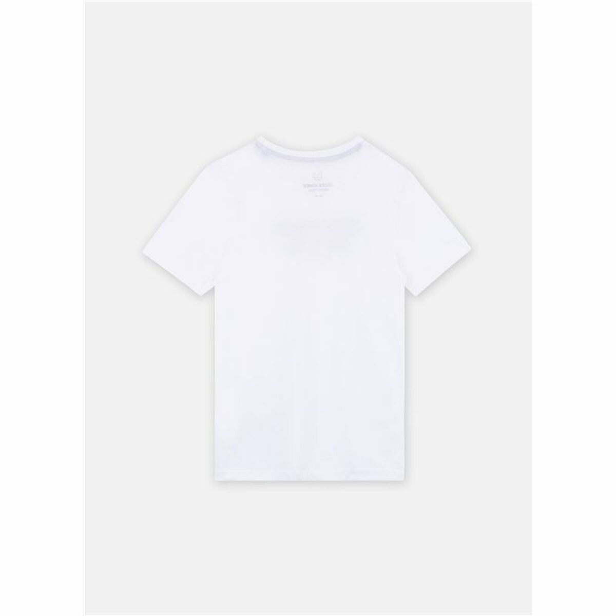 Barn T-shirt med kortärm Jack & Jones Jjsummer Smu Vibe Tee Vit - 2