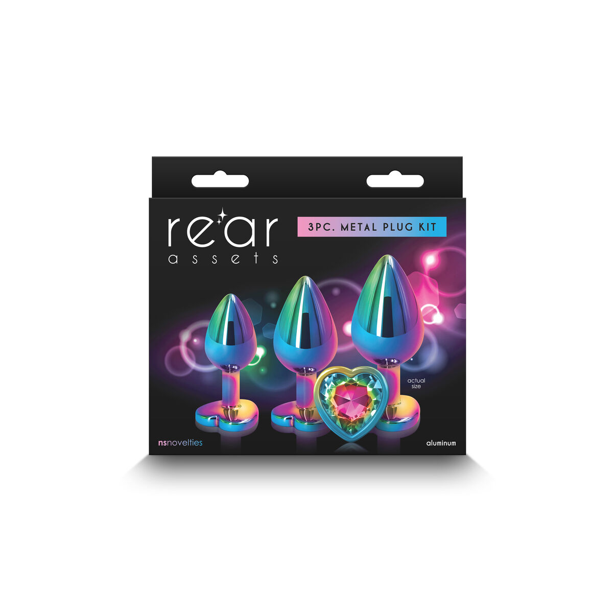 Analplugg NS Novelties Rear Assets Multicolour - 3