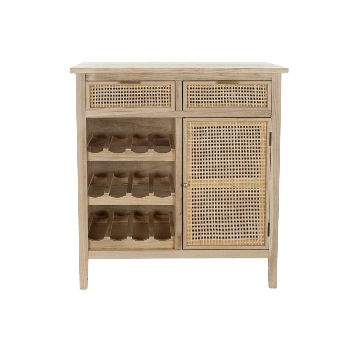 Flaskställ DKD Home Decor Naturell 79,5 x 38 x 90 cm - 2