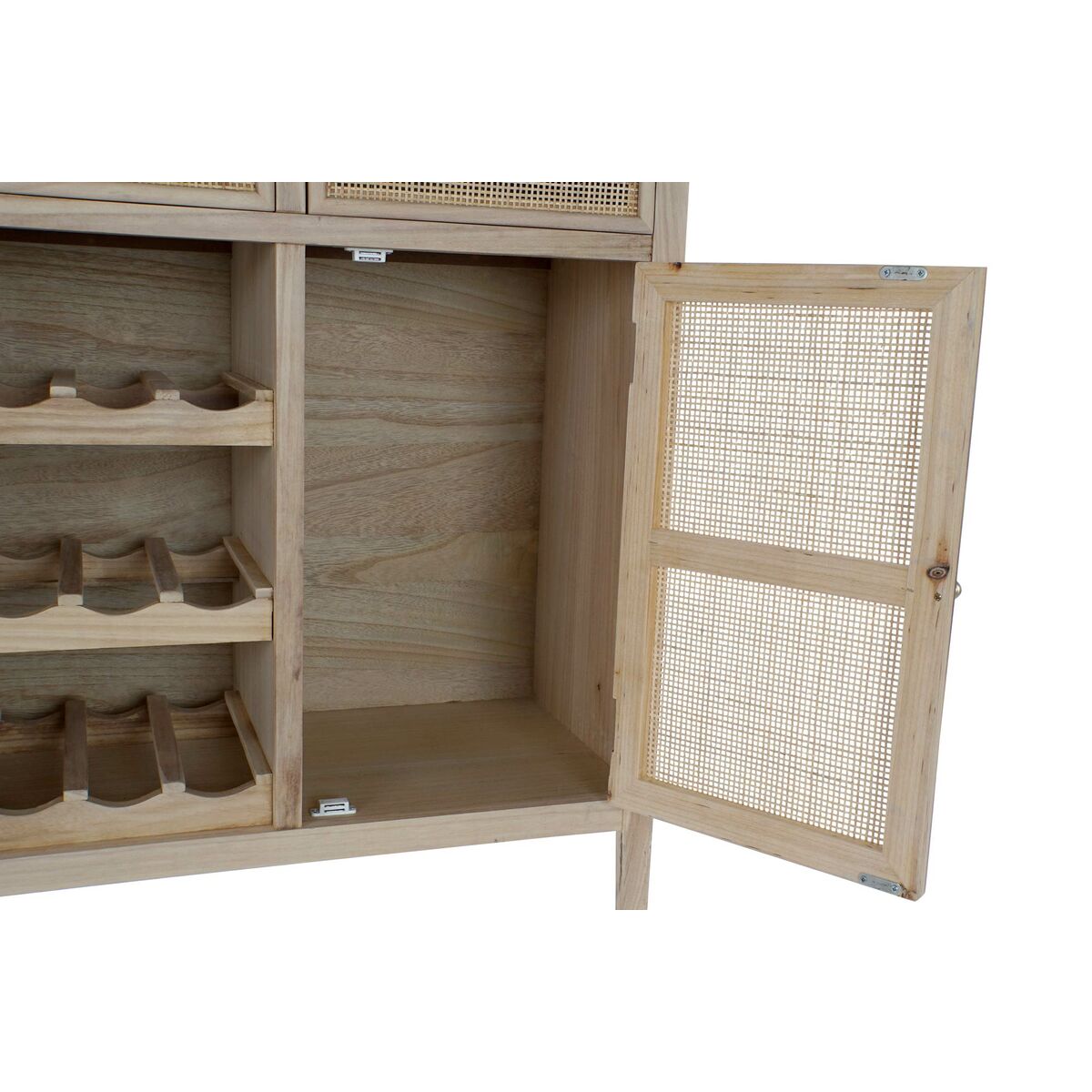 Flaskställ DKD Home Decor Naturell 79,5 x 38 x 90 cm - 5