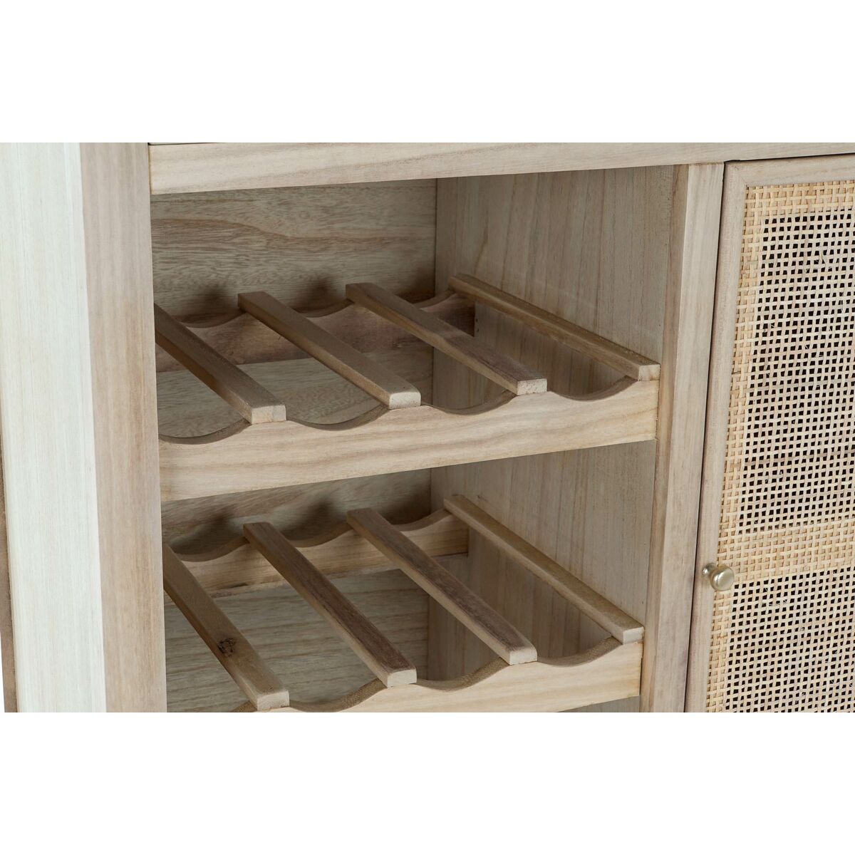 Flaskställ DKD Home Decor Naturell 79,5 x 38 x 90 cm - 6