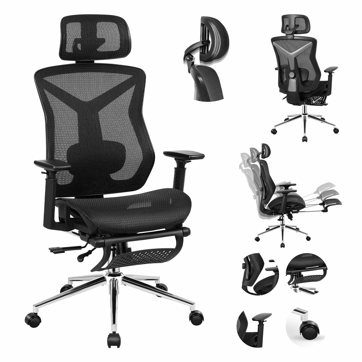 Kontorsstol Mark Adler MA-EXPERT 5.7 BLACK Svart
