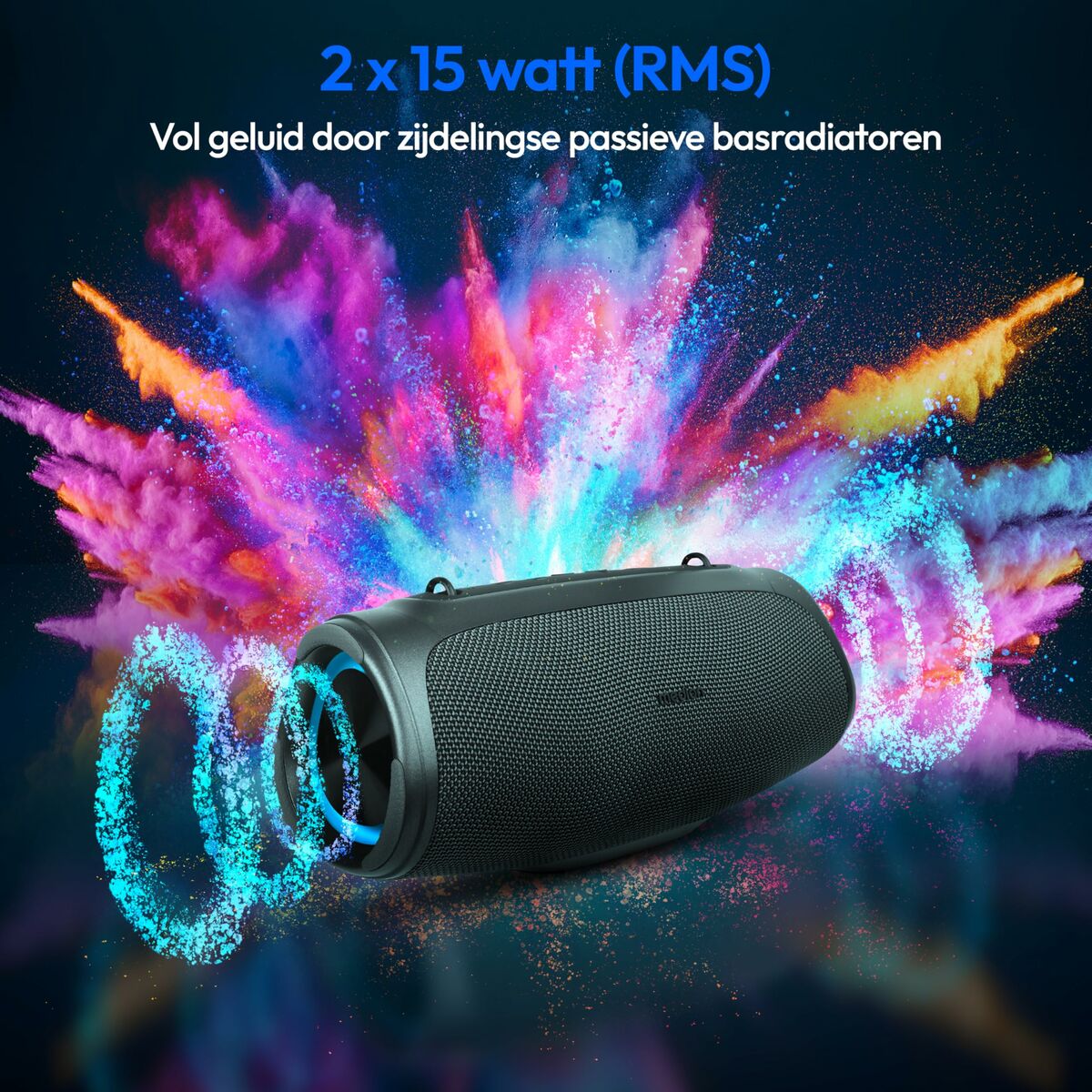 Bärbar Bluetooth Högtalare Medion 15 W - 3