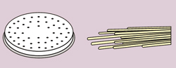 Form "spaghetti" ø 2 mm för CBF0003
