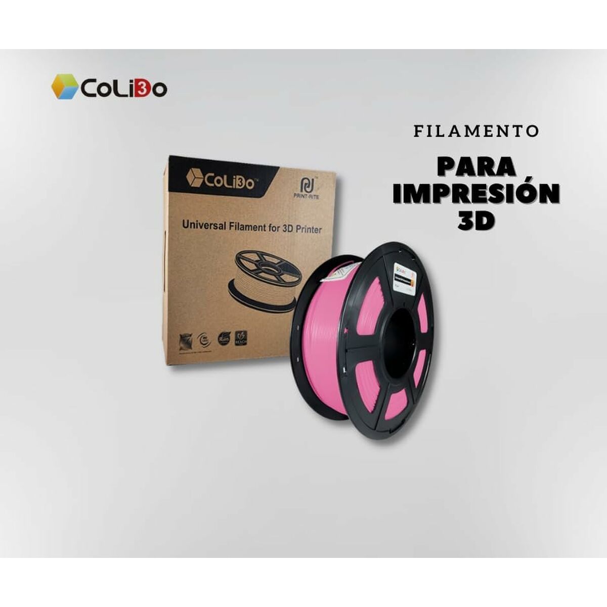 Filamentrulle CoLiDo COL3D-LCD164I Rosa - 2