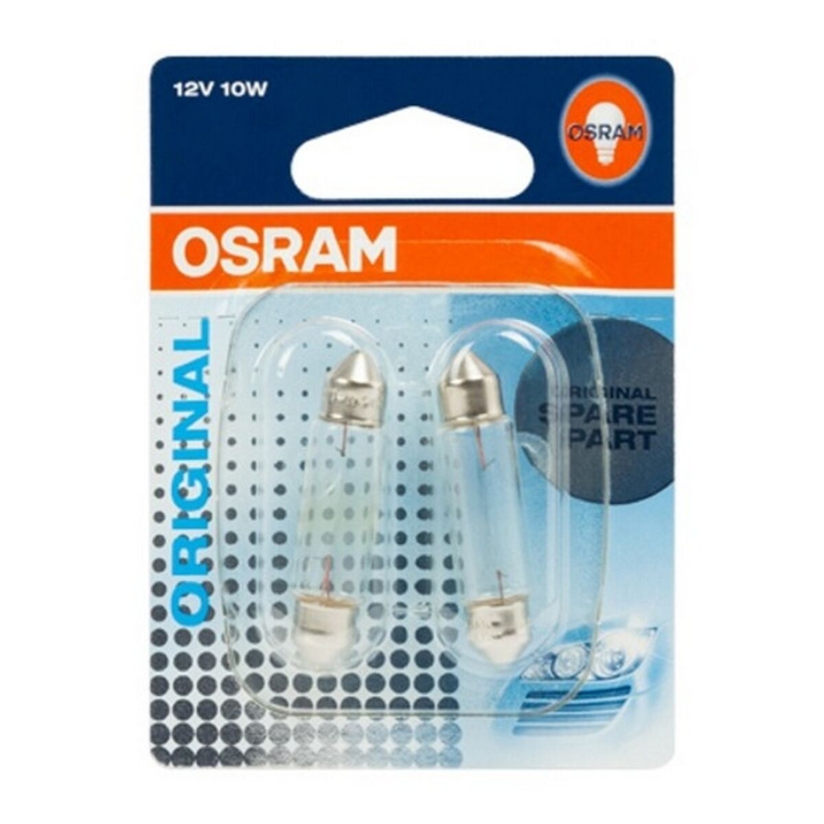 Glödlampa för bil OS6411-02B Osram OS6411-02B C10W 12V 10W - 15