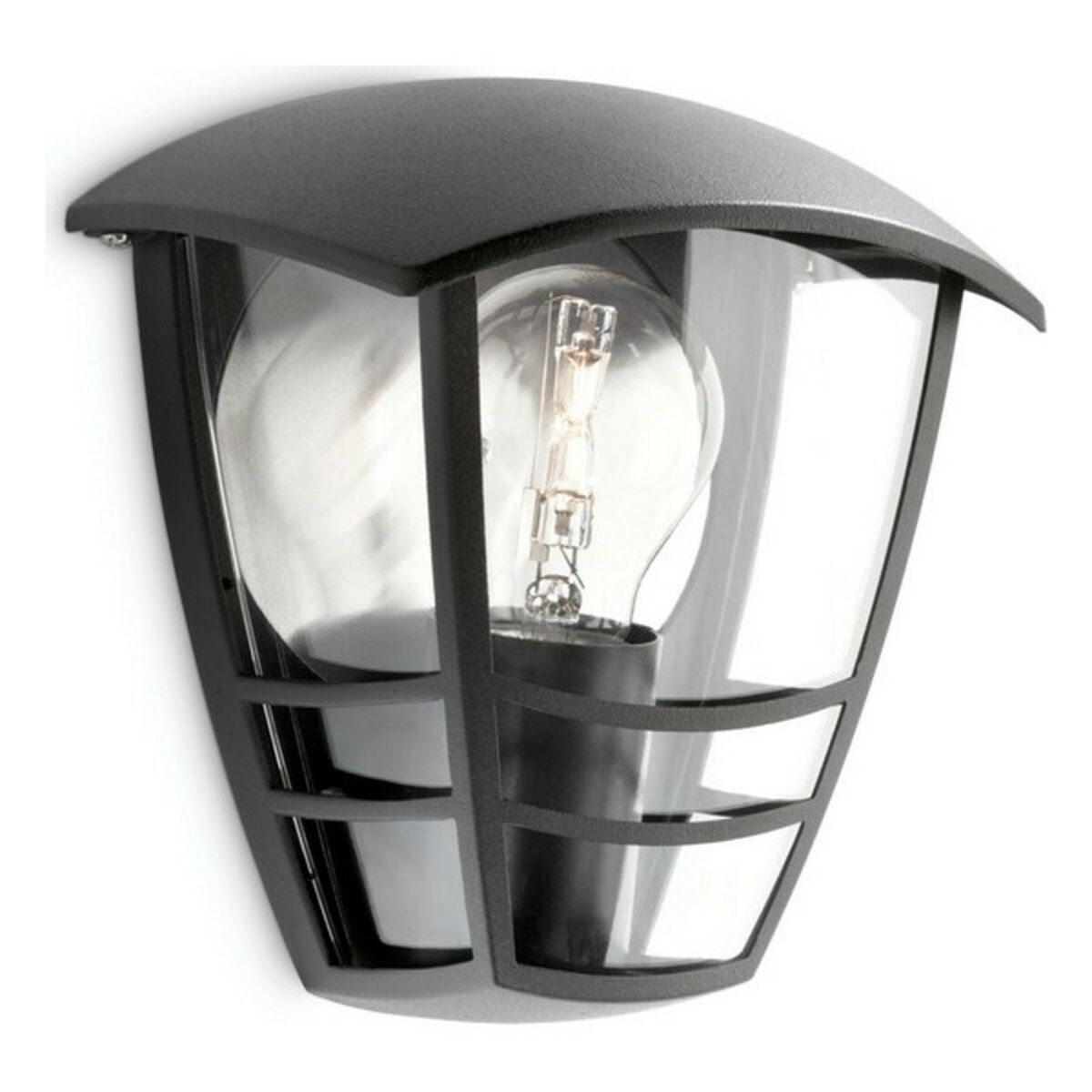 Vägglykta Philips 15387/30/16 Svart Aluminium 60 W E27 - 10