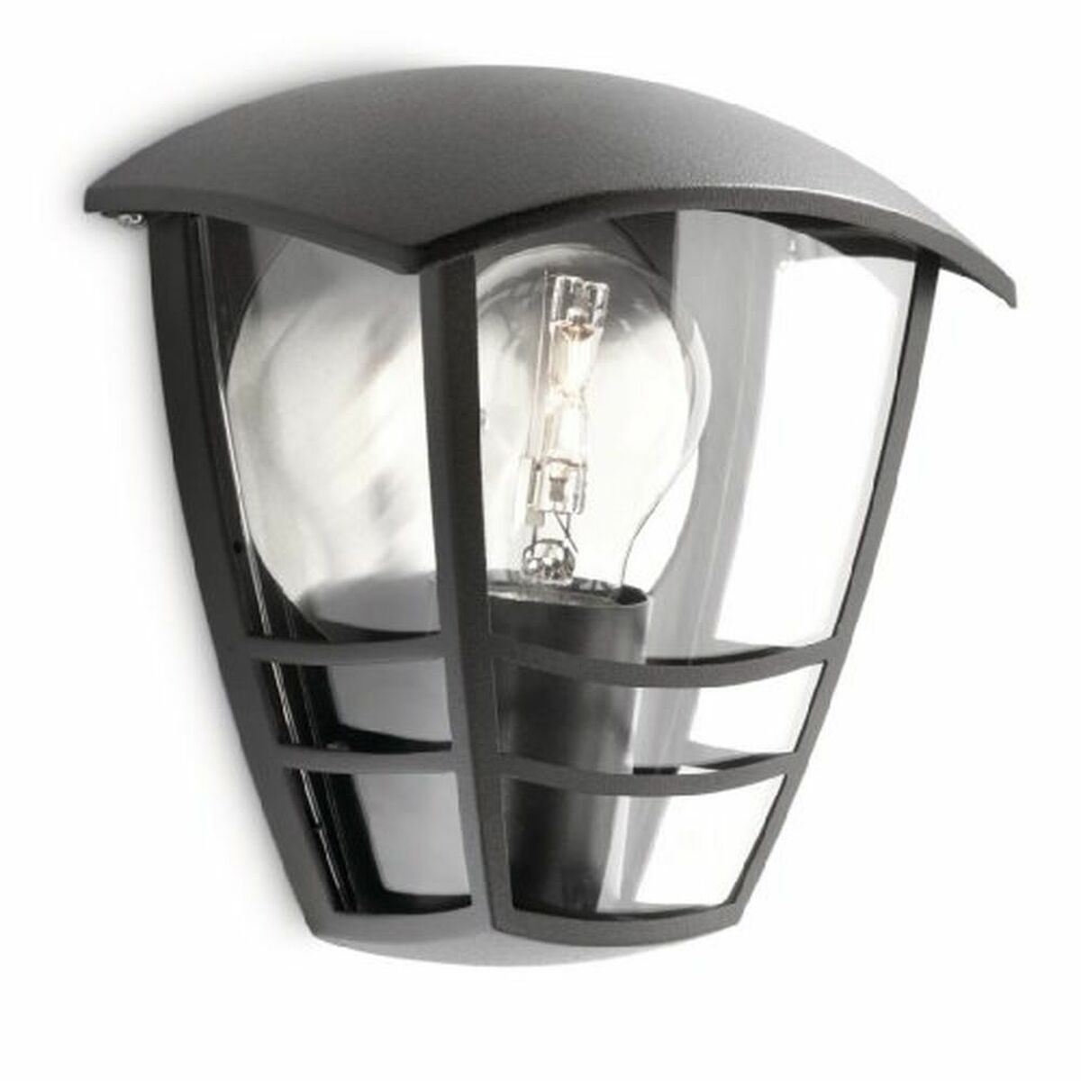 Vägglykta Philips 15387/30/16 Svart Aluminium 60 W E27 - 9