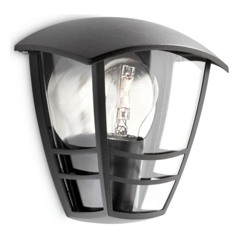 Vägglykta Philips 15387/30/16 Svart Aluminium 60 W E27 - 6