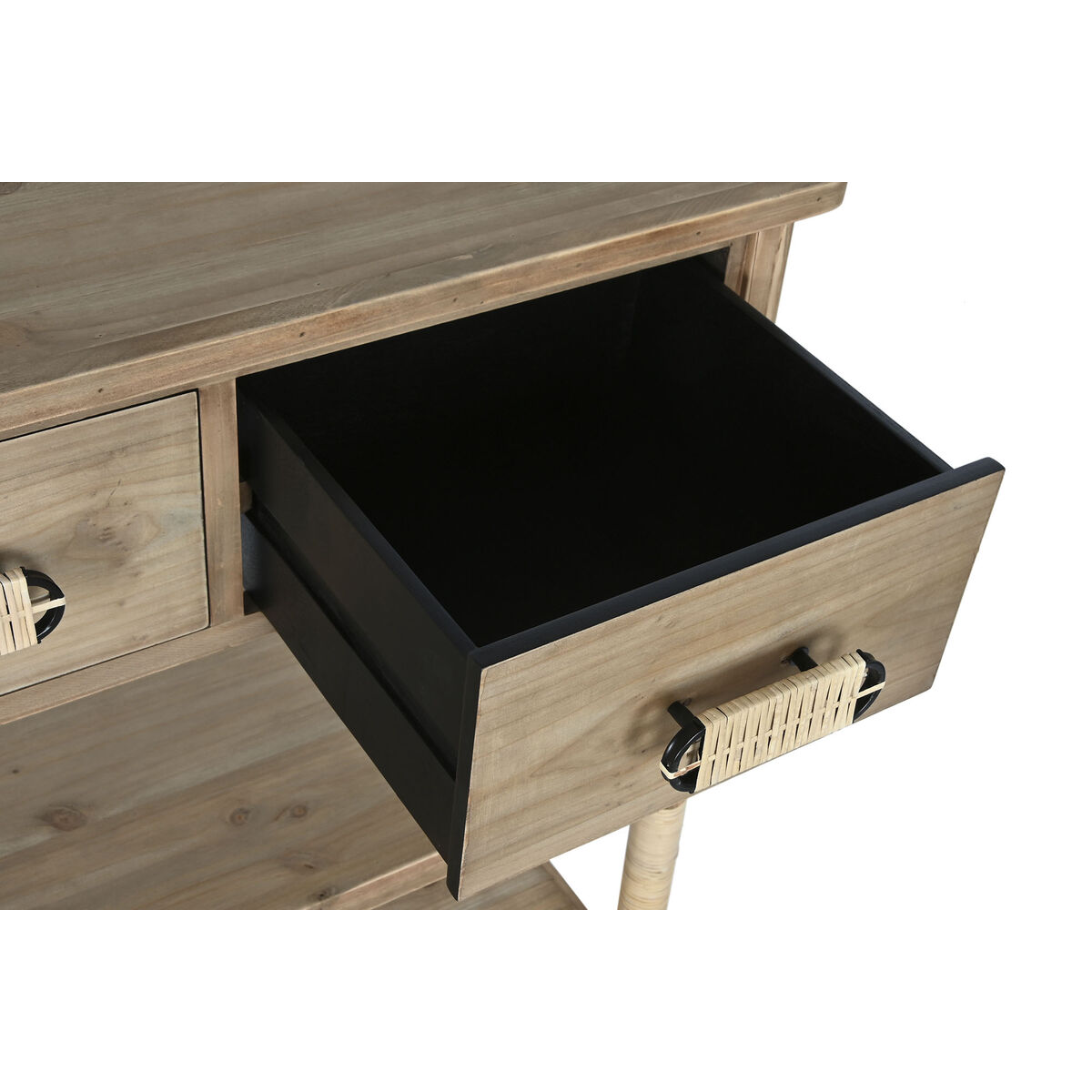 Console Home ESPRIT Ljusbrun Snöre Gran 80 x 35,5 x 90 cm - 3
