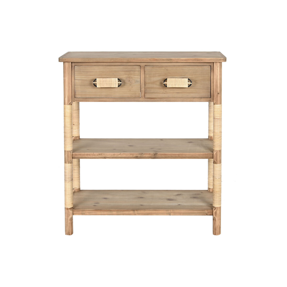 Console Home ESPRIT Ljusbrun Snöre Gran 80 x 35,5 x 90 cm - 2