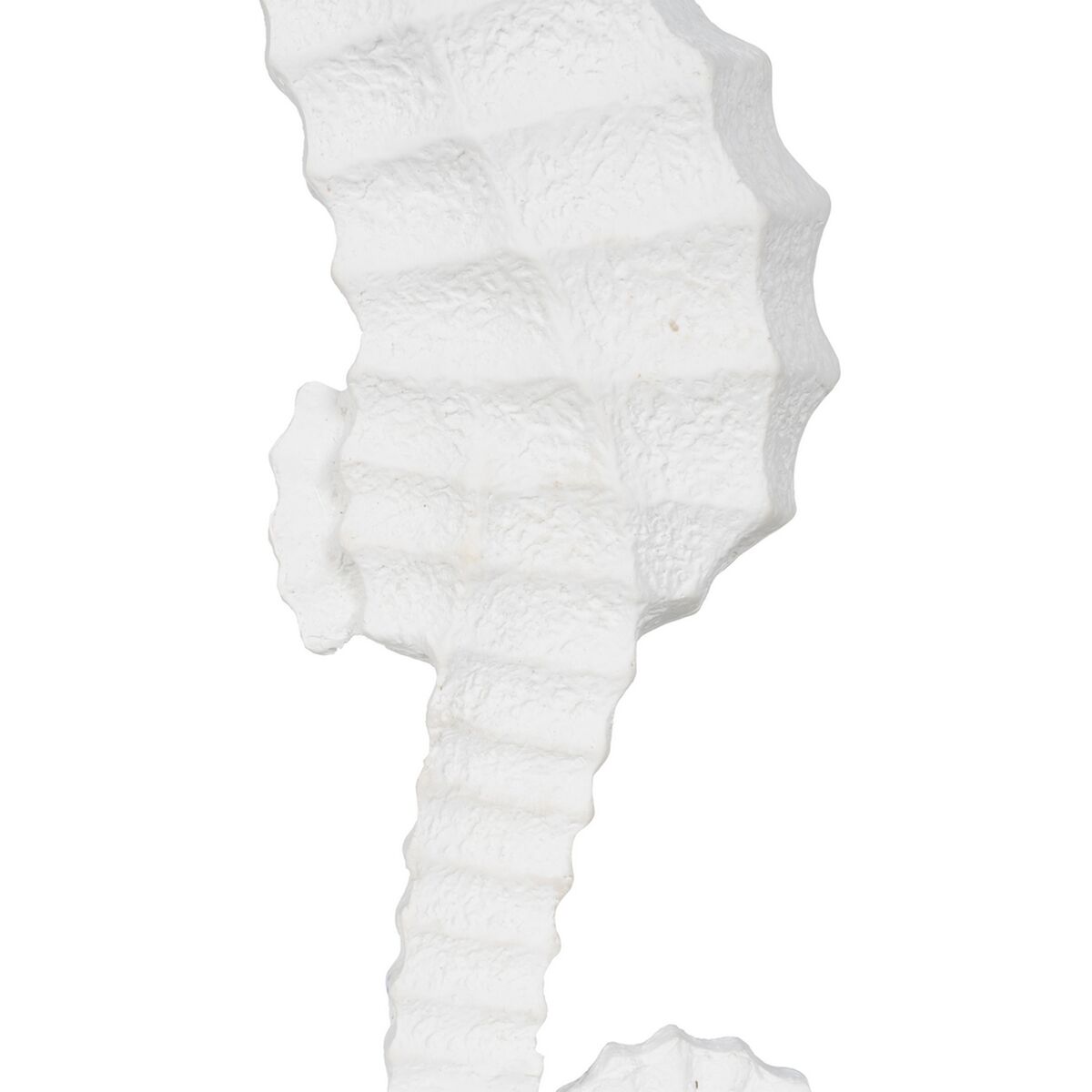 Prydnadsfigur Vit Sjöhäst 11 x 9 x 31 cm - 4