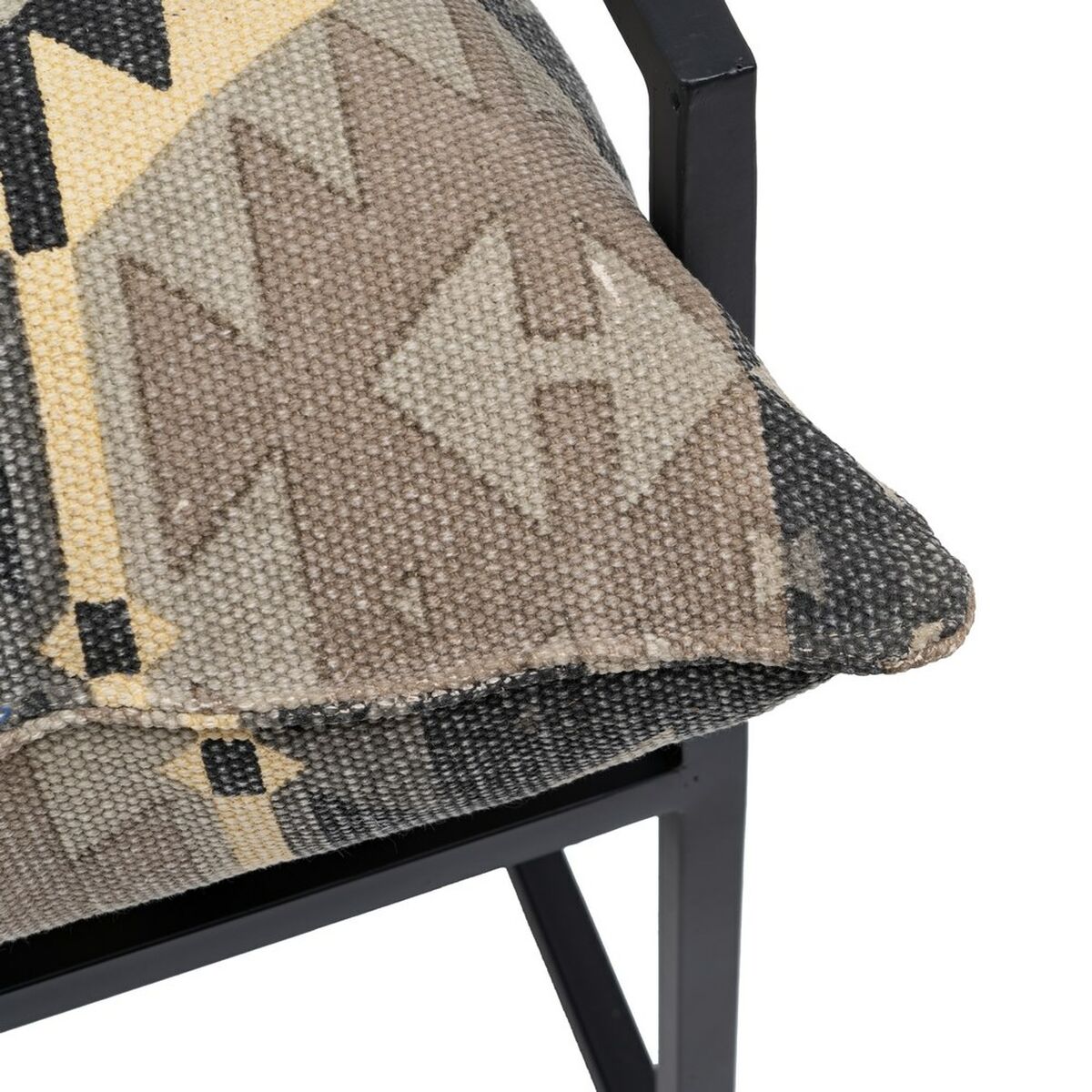 Fåtölj Svart Beige-brun (taupe) 70 x 84 x 86 cm - 7