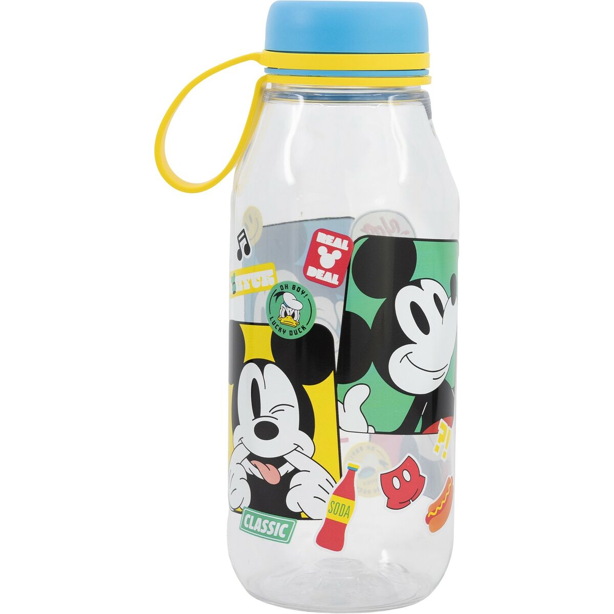 Vattenflaska Mickey Mouse CZ11358 460 ml Blå Silikon - 3