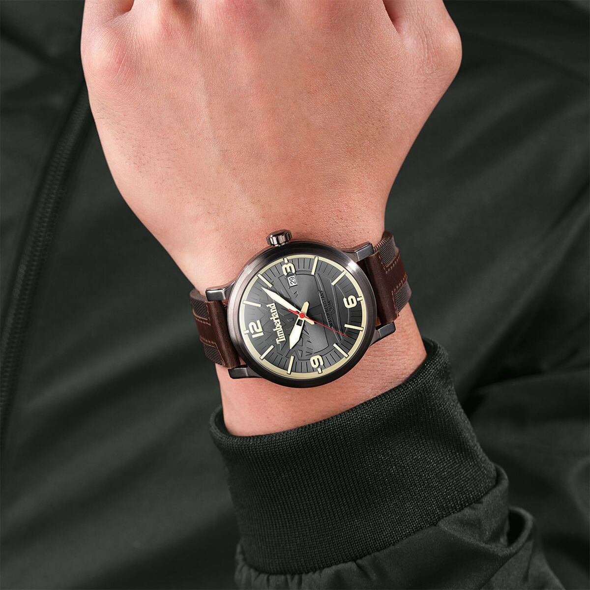Herrklocka Timberland TDWGN0029104 Grå - 3