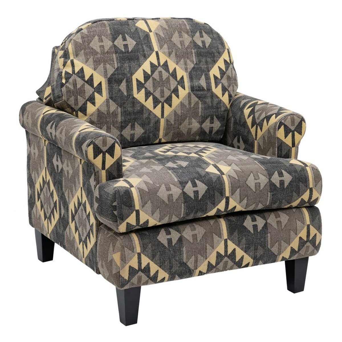 Fåtölj Svart Beige-brun (taupe) 91 x 90 x 95 cm