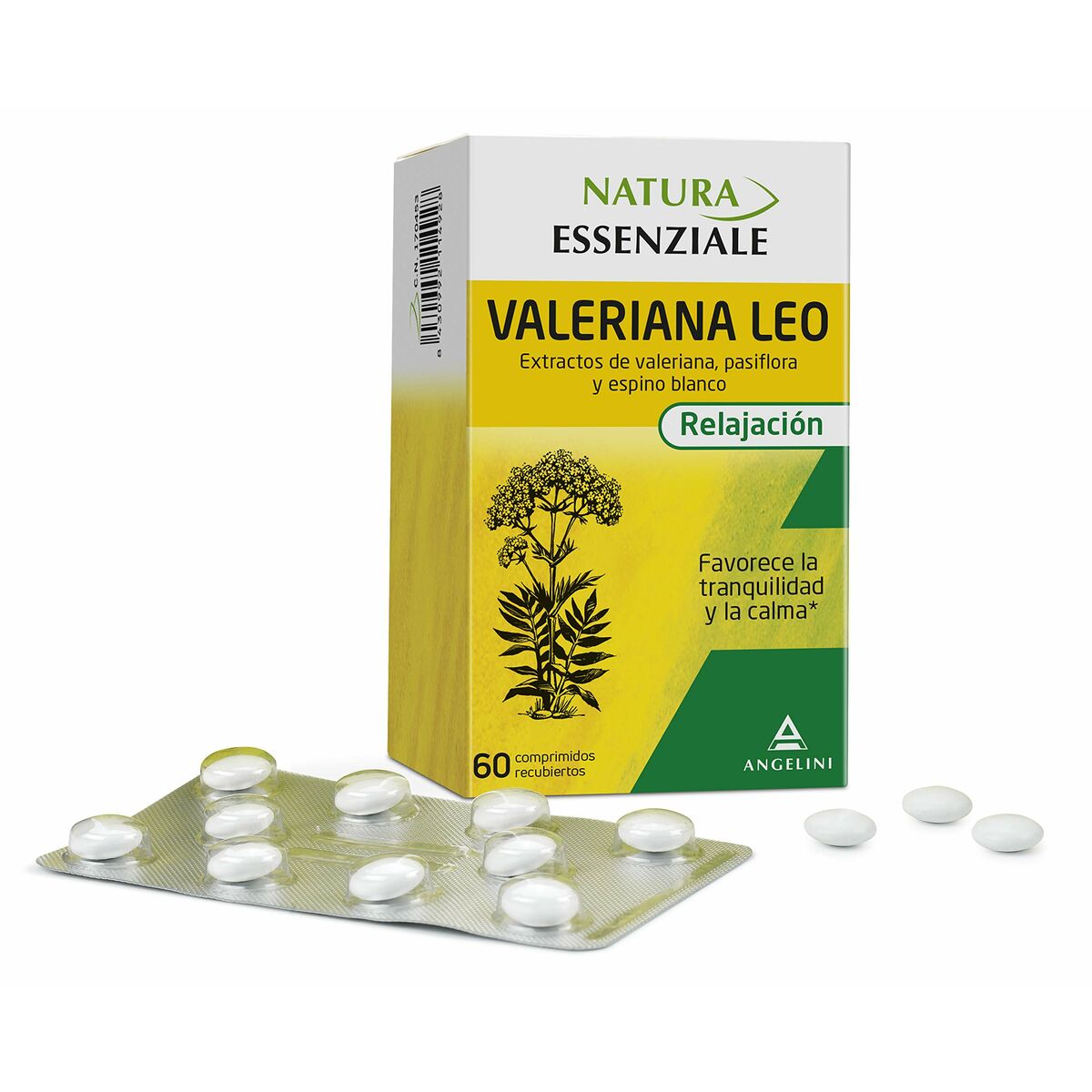 Kosttillskott för sömnproblem Natura Essenziale Valeriana Leo Vänderot - 3