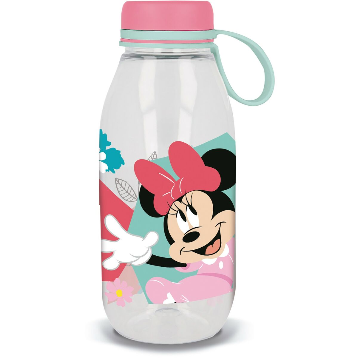 Vattenflaska Minnie Mouse CZ11359 460 ml Rosa Silikon