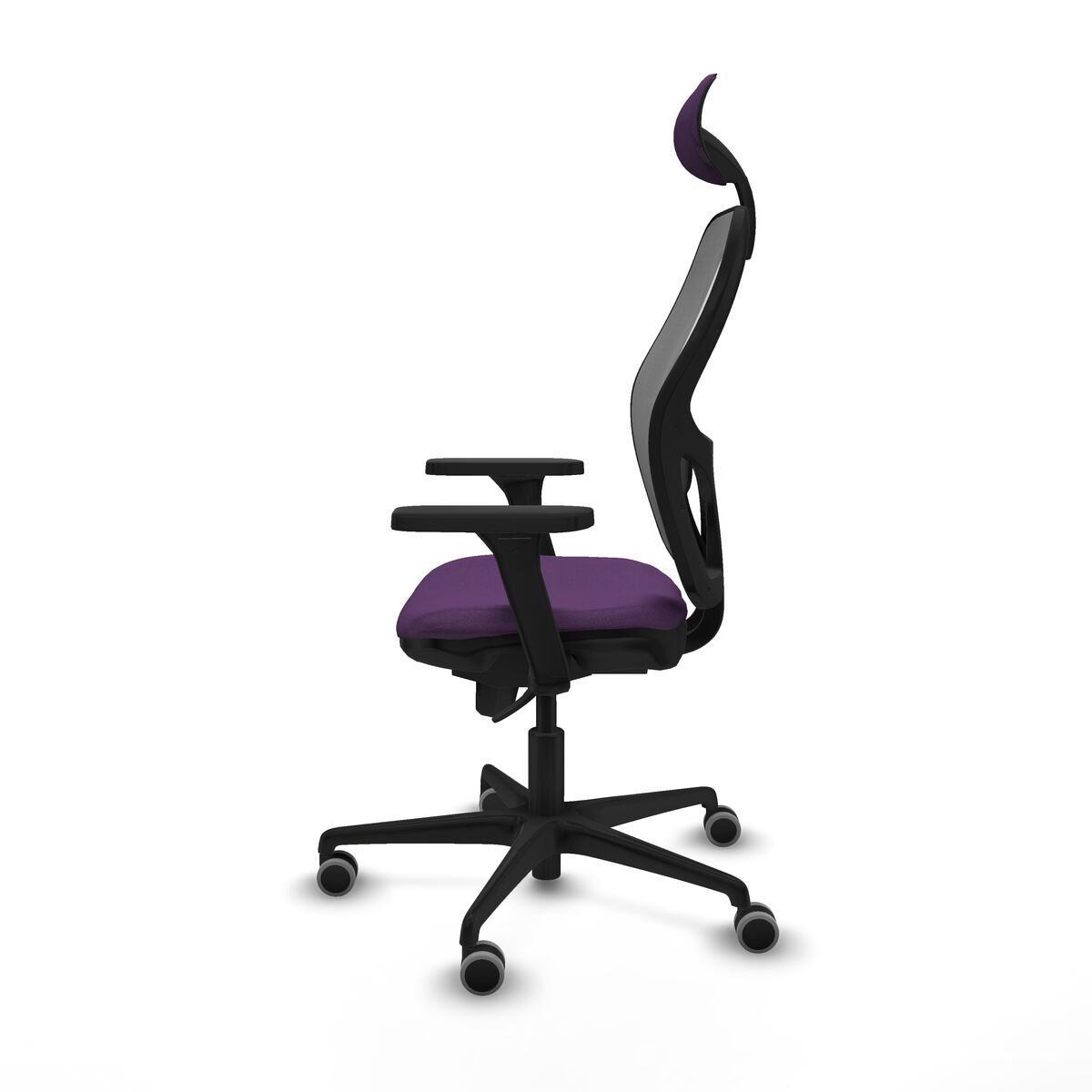 Kontorsstol med nackstöd Piqueras y Crespo 3D036G1 Purpur - 3