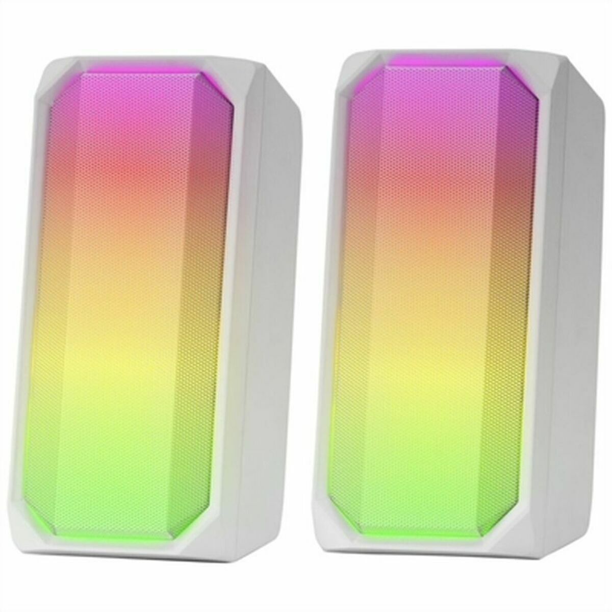 Bärbar Bluetooth Högtalare Mars Gaming MSRGBW Vit 15 W 4 W