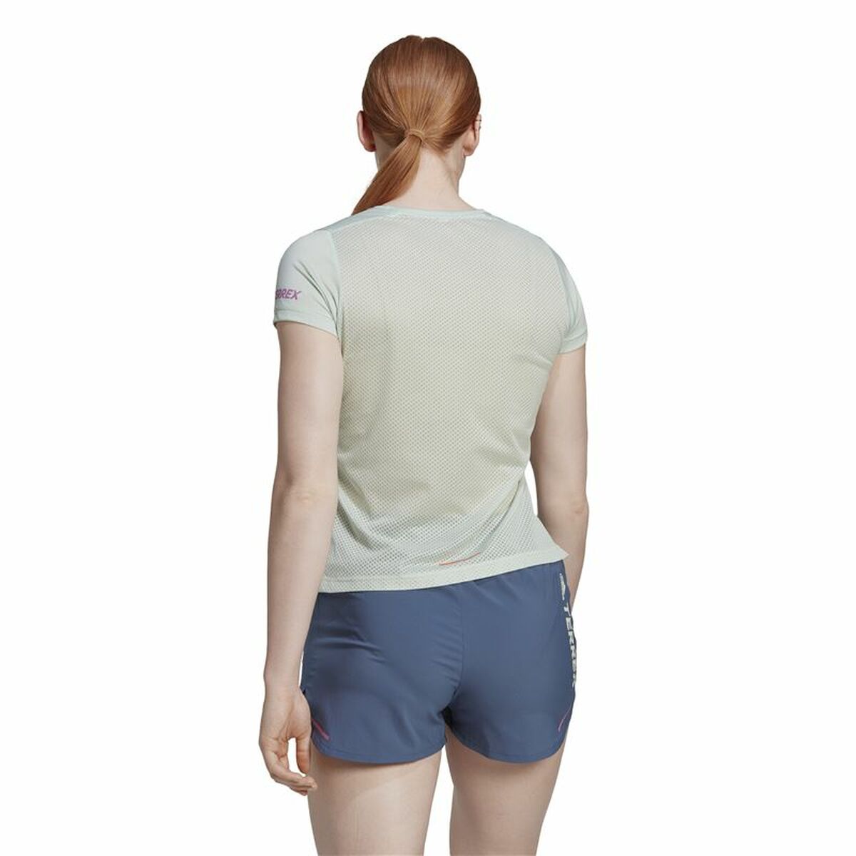 T-shirt med kortärm Dam Adidas Agravic Varmvit - 3