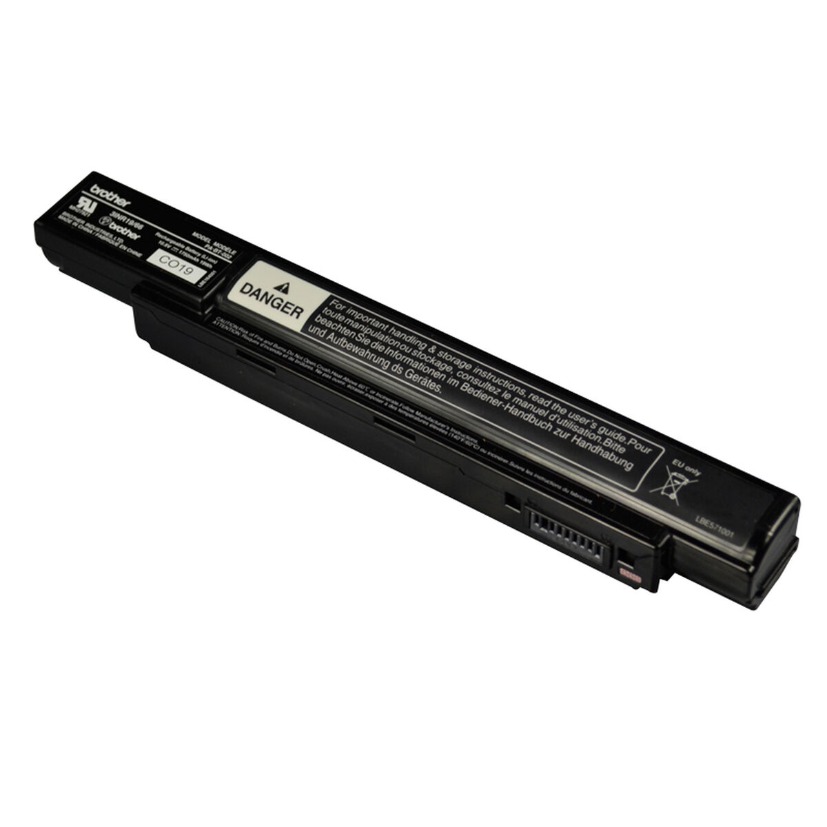 Laddningsbart lithiumbatteri Brother PA-BT-002 Svart