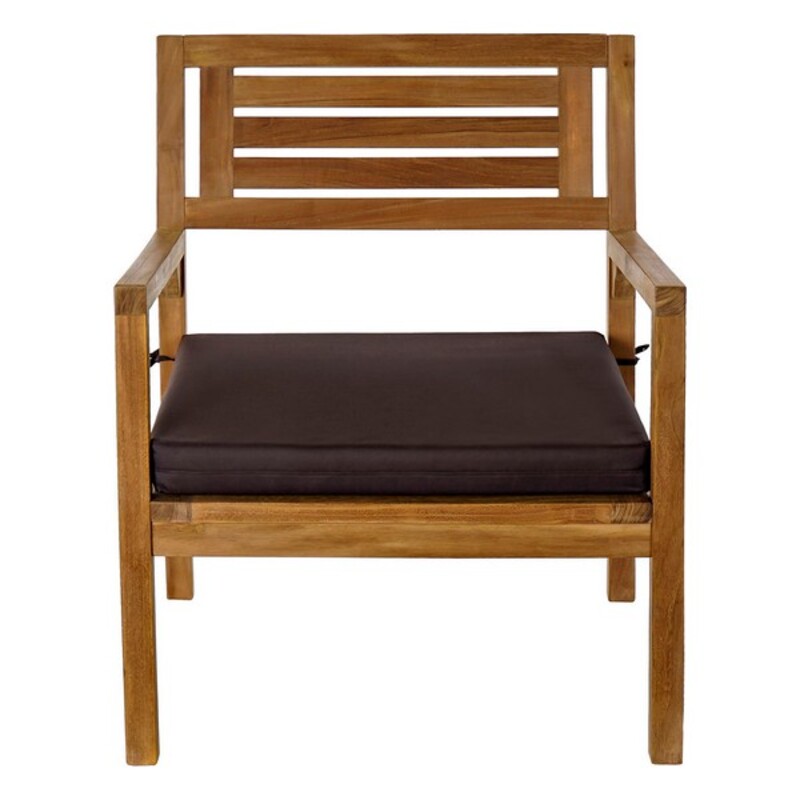 Set med bord och 3 fåtöljer DKD Home Decor Teak 127 x 72 x 88 cm (4 pcs) - 4