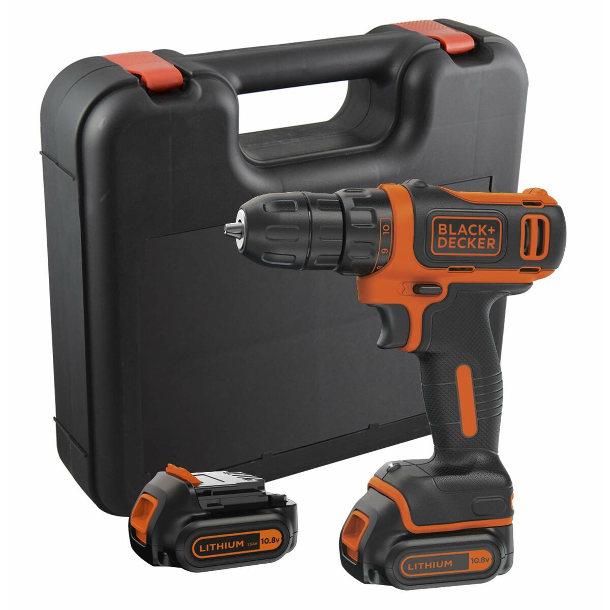 Elektrisk skruvmejsel Black & Decker BDCDD12KB-QW - 3
