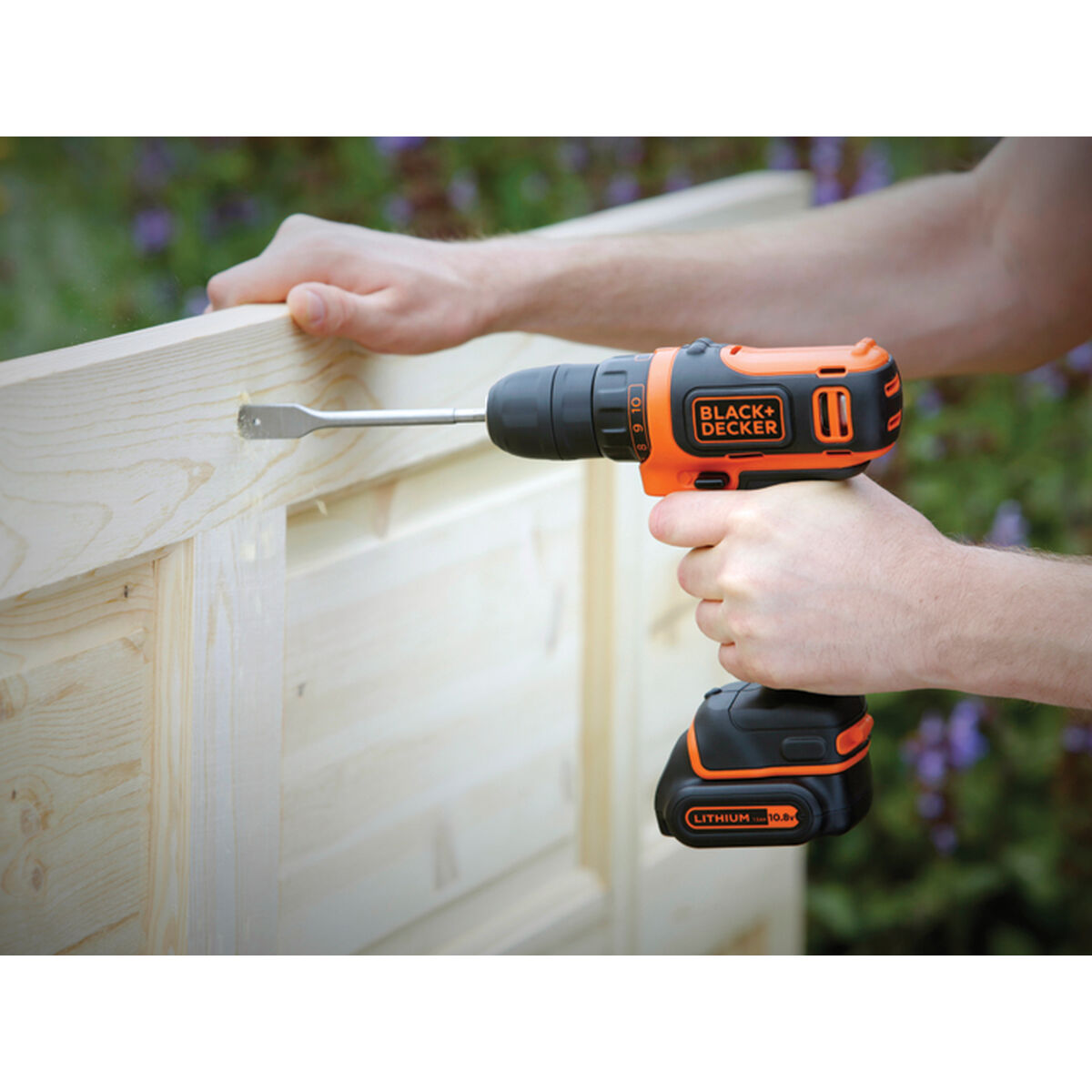 Elektrisk skruvmejsel Black & Decker BDCDD12KB-QW - 6