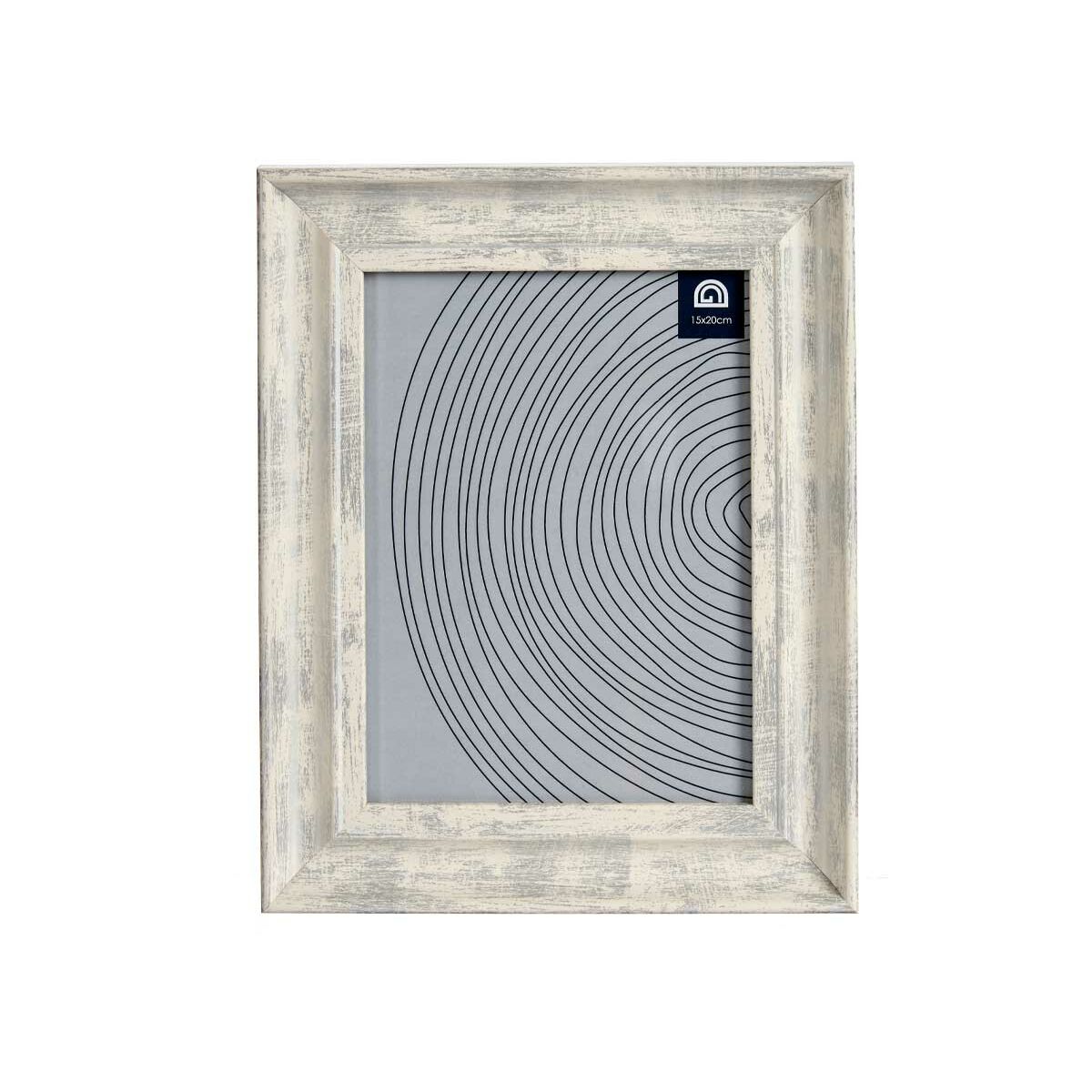 Fotoram Brun Silvrig Trä Glas Plast 21 x 2 x 26 cm (6 antal) - 2
