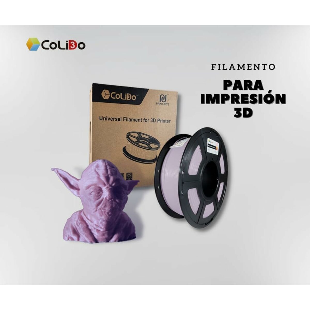 Filamentrulle CoLiDo Violett 1 kg 1,75 mm - 3