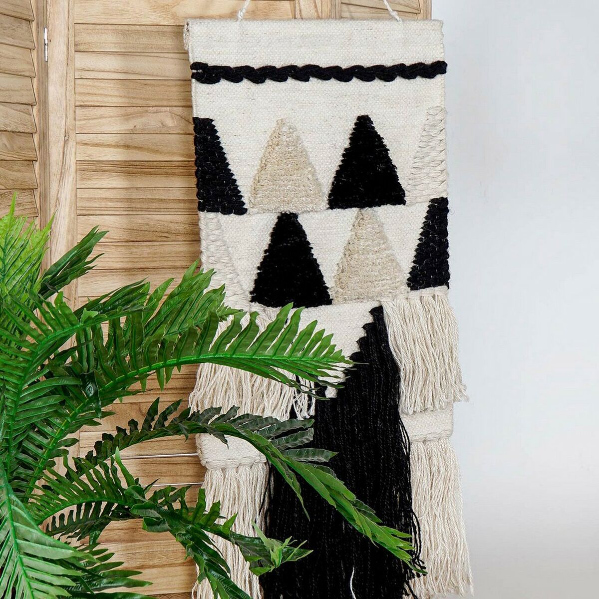 Hängdekoration DKD Home Decor Jute Bomull (45.5 x 2 x 105 cm) - 8