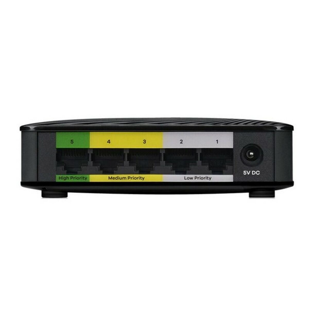 Skrivbords omkopplare ZyXEL GS-105SV2 LAN Svart - 6